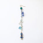 PHILIPPA KUNISCH Fish Bait Earrings in Turquoise