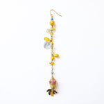 PHILIPPA KUNISCH Fish Bait Earrings in Yellow