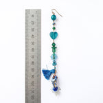 PHILIPPA KUNISCH Fish Bait Earrings in Blue