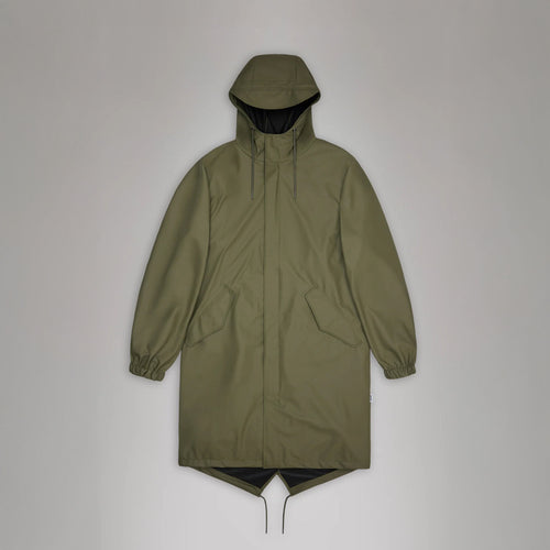 RAINS Fishtail Parka W3 in Marsh