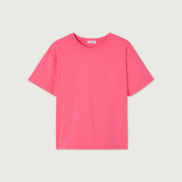 AMERICAN VINTAGE Fizvalley TShirt in Rose/Fluro