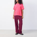 AMERICAN VINTAGE Fizvalley TShirt in Rose/Fluro