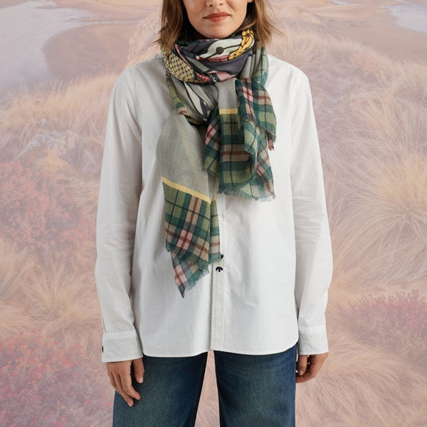 STORIATIPIC Franca Scarf in Grey