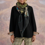 STORIATIPIC Fring Scarf in Anthracite