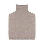 QUINTON & CHADWICK Funnel Neck Poncho in Tawney