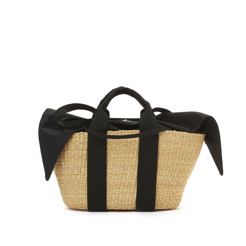 MUUN George Bag in Natural/Black