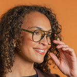 GOODLOOKERS Rockwell Reading Glasses in Olive