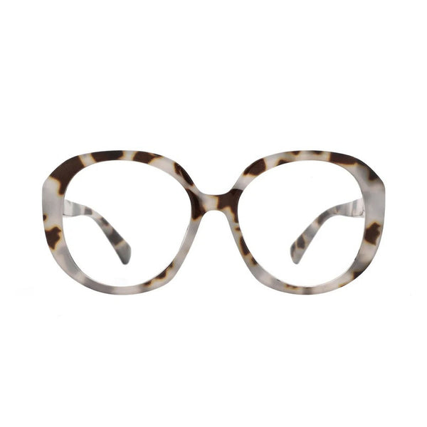 GOODLOOKERS Pedro Reading Glasses in White Tortoiseshell