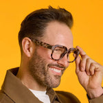 GOODLOOKERS Pedro Reading Glasses in White Tortoiseshell