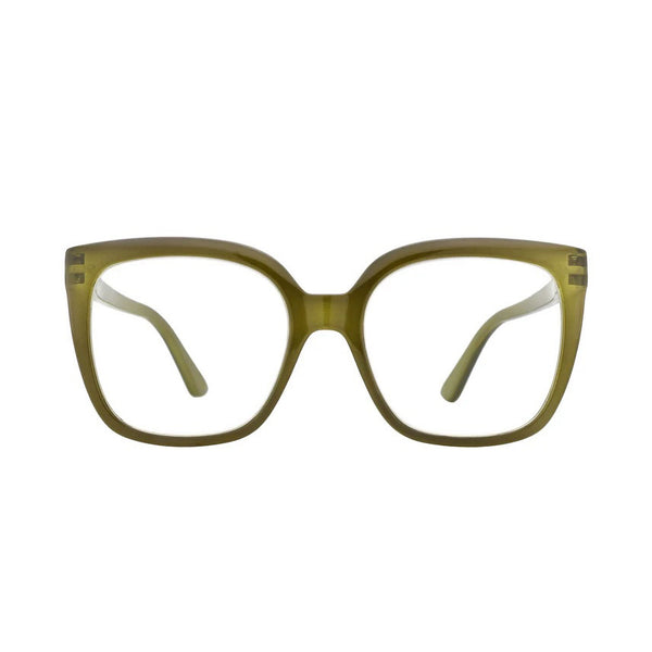 GOODLOOKERS Maddie Reading Glasses in Olive
