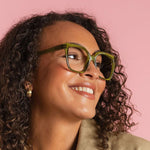 GOODLOOKERS Maddie Reading Glasses in Olive
