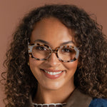 GOODLOOKERS Luna Reading Glasses in White Tortoiseshell