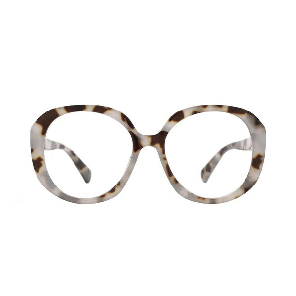 GOODLOOKERS Mila Reading Glasses in White Tortoiseshell