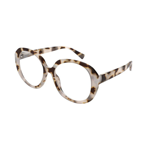 GOODLOOKERS Mila Reading Glasses in White Tortoiseshell