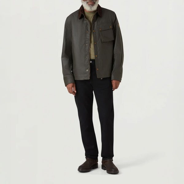BELSTAFF Ground Jacket in Faded/Olive