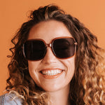 GOODLOOKERS Charlotte Polarised Sunglasses in Brown