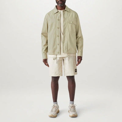 BELSTAFF Gulley Overshirt in Echo Green