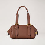 MULBERRY Small Boston Heavy Grain Handbag in Bright Oak