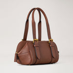 MULBERRY Small Boston Heavy Grain Handbag in Bright Oak