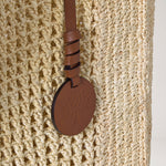 MULBERRY Crochet Tote  in Natural Crochet Raffia