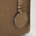 MULBERRY Mini Soft Tote Suede Handbag in Salcombe Sand