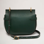 MULBERRY Small Amberley Satchel SCG in Mulberry/Green