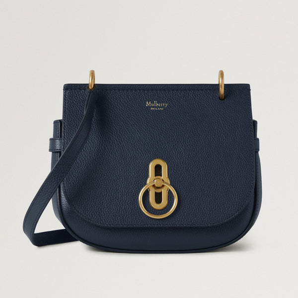 MULBERRY Small Amberley Satchel Small Classic Grain in Night Sky