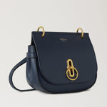 MULBERRY Small Amberley Satchel Small Classic Grain in Night Sky