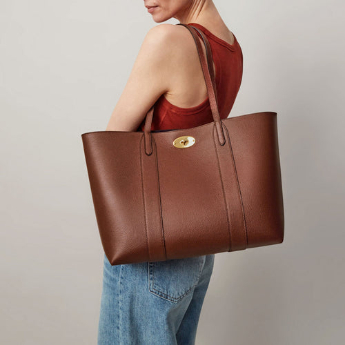 MULBERRY Bayswater SCG Two Tone Tote in Oak