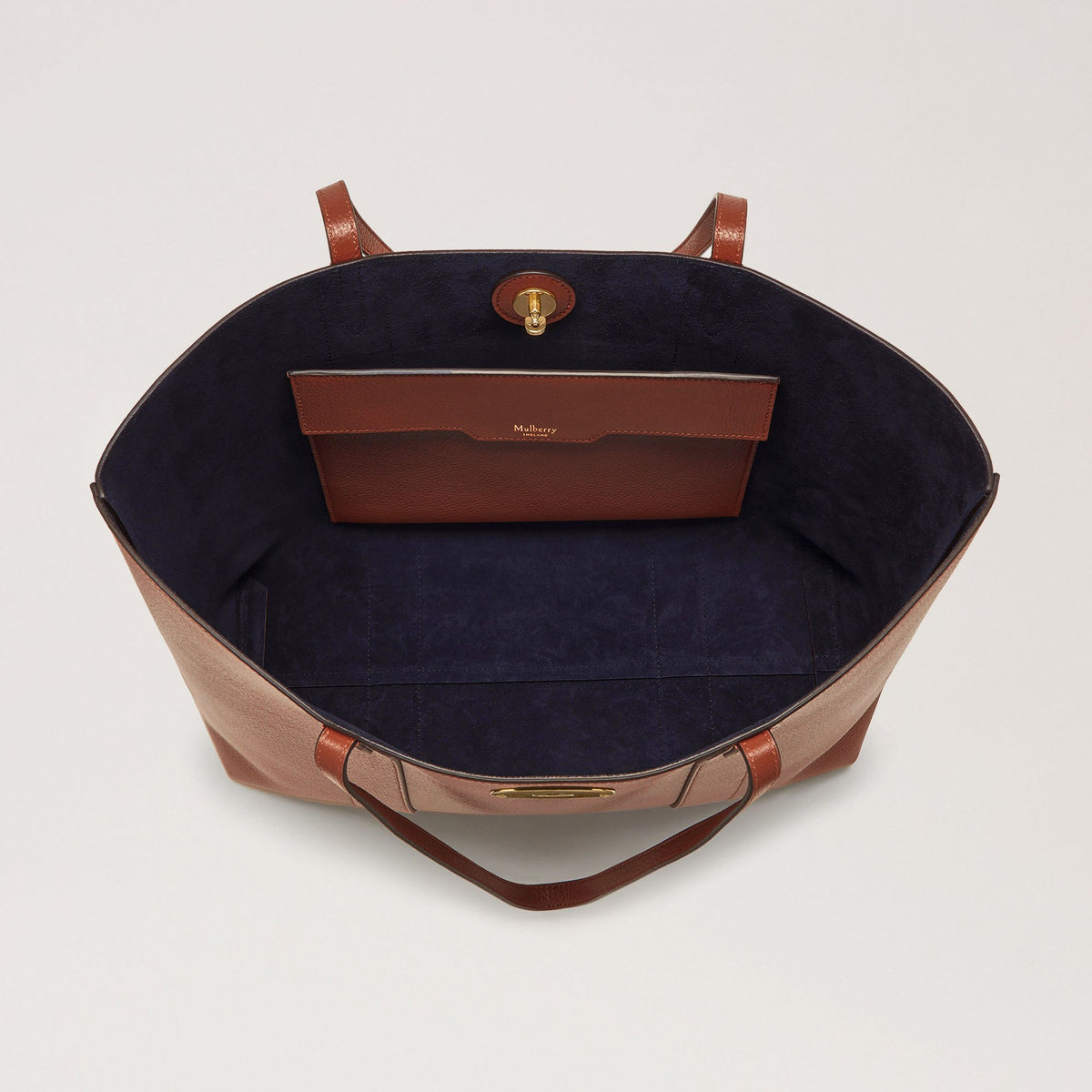 MULBERRY Bayswater SCG Two Tone Tote in Oak