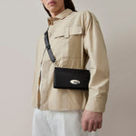 MULBERRY East West Antony Small Classic Grain in Black