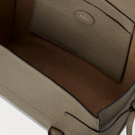 MULBERRY Small Soft Bayswater in Linen Green Heavy Grain