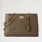 MULBERRY Lily Chain Tote in Linen Green