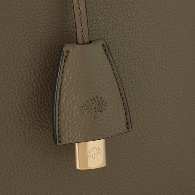 MULBERRY Lily Chain Tote in Linen Green