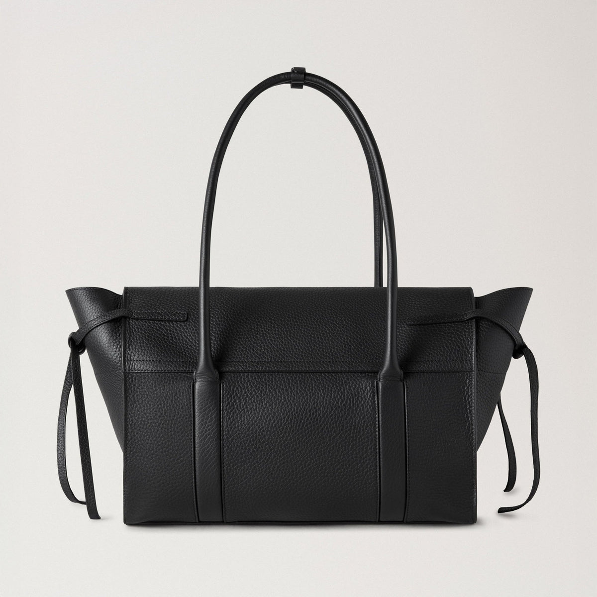 MULBERRY Medium Soft Heavy Grain Bayswater Tote in Black