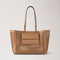MULBERRY Perforated Tote Bag in Toffee