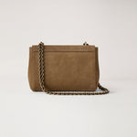 MULBERRY Lily Suede Handbag in Salcombe Sand
