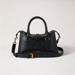 MULBERRY Mini Roxanne in Black High Shine Leather