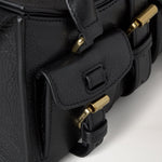 MULBERRY Mini Roxanne in Black High Shine Leather