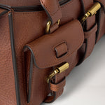 MULBERRY Mini Roxanne Heritage NVT Handbag in Oak