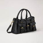 MULBERRY Small Roxanne in Black High Shine Leather