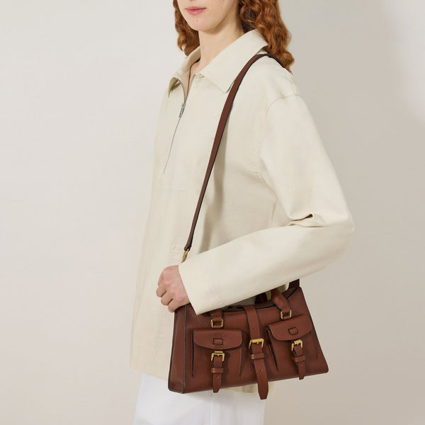 MULBERRY Small Roxanne Heritage NVT in Oak