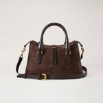 MULBERRY Small Roxanne in Chocolate Suede