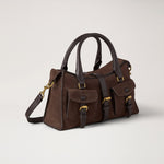 MULBERRY Small Roxanne in Chocolate Suede