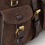 MULBERRY Small Roxanne in Chocolate Suede