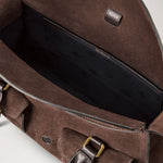 MULBERRY Small Roxanne in Chocolate Suede