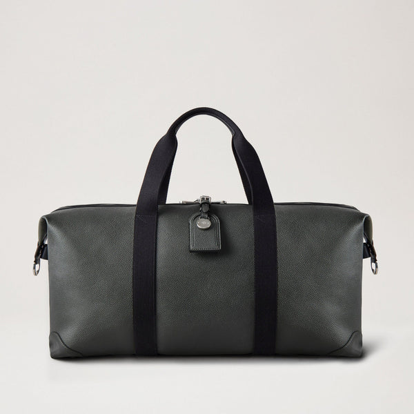 MULBERRY Heritage Medium Clipper Eco Scotchgrain in Black