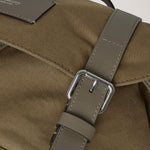 MULBERRY Heritage Waxed Backpack in Dark Moss