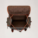 MULBERRY Heritage Eco Scotchgrain Backpack - Mole/cognac