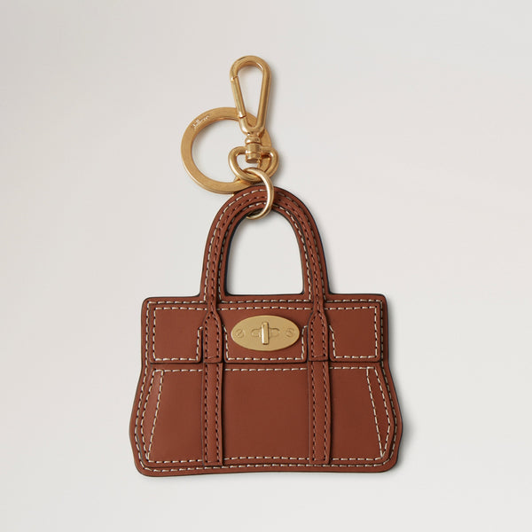 MULBERRY Bayswater Bag Keyring  in Vintage Oak